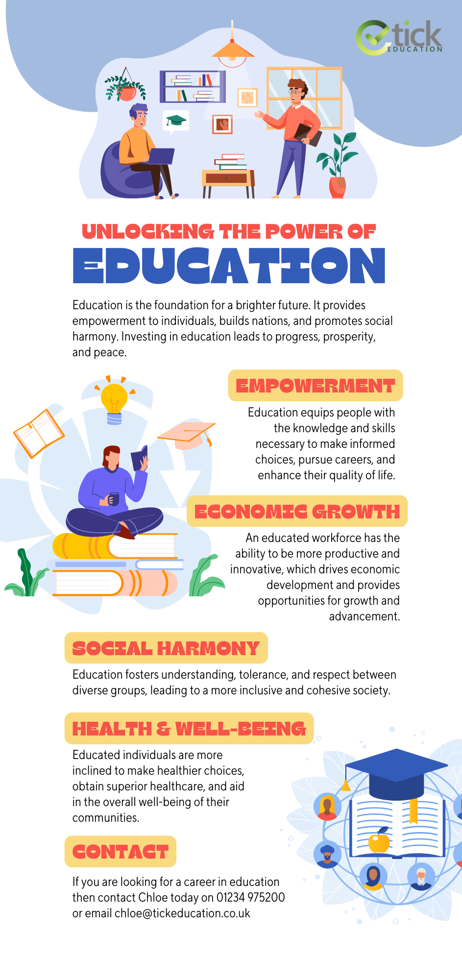 Get into teaching and start a career in education with Tick Education!