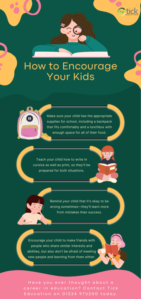 Check out our latest infographic on how to encourage children to take on everyday challenges.