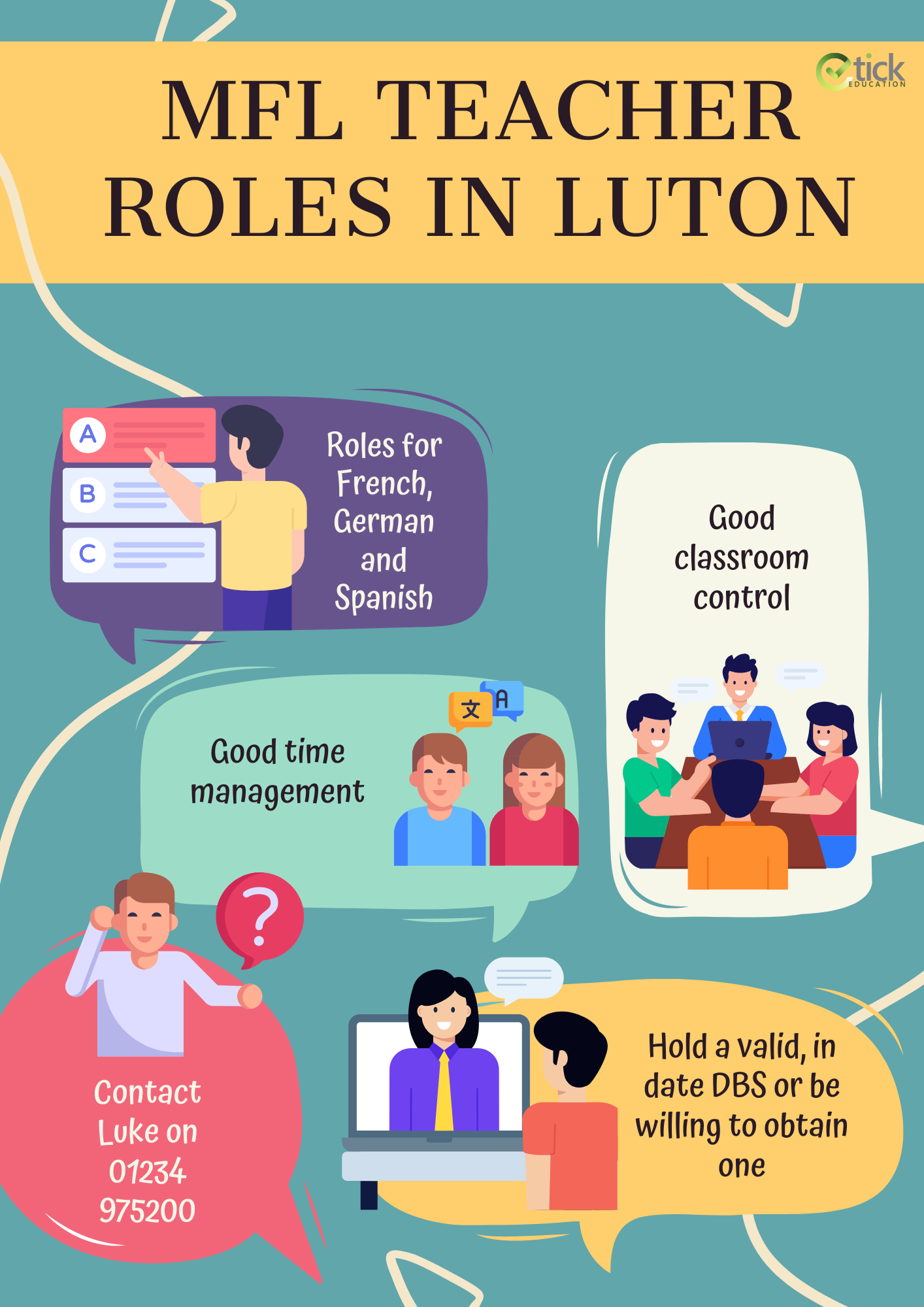 MFL Teachers for Tick Education